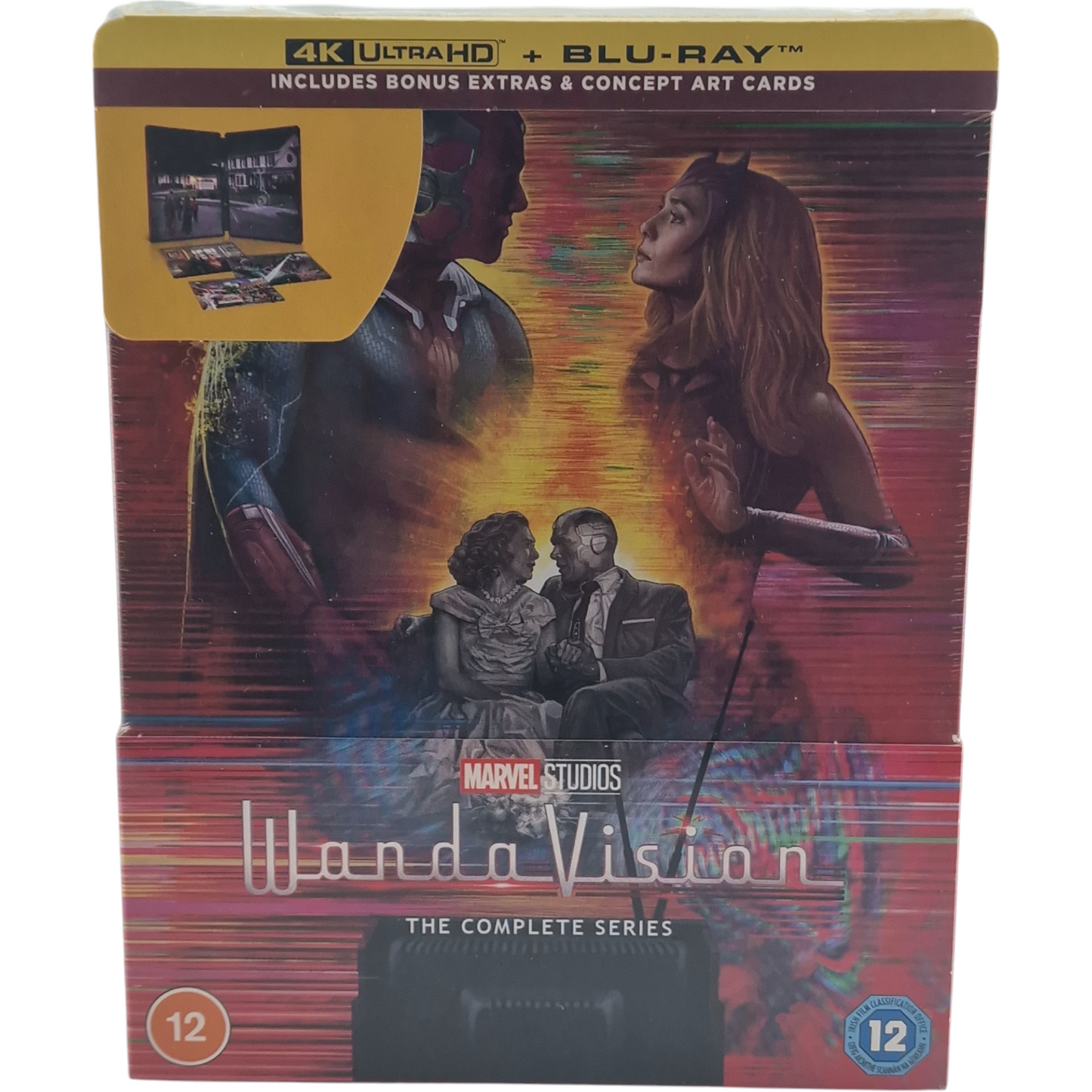 WandaVision : Série Complètes SteelBook 4K Ultra HD + Blu-ray  Collector's Libre