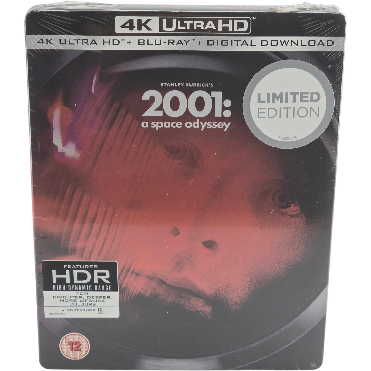 2001 : A Space Odyssey Steelbook 4K Ultra HD + Blu-ray Stanley Kubrick Zavvi 2018 Zone B