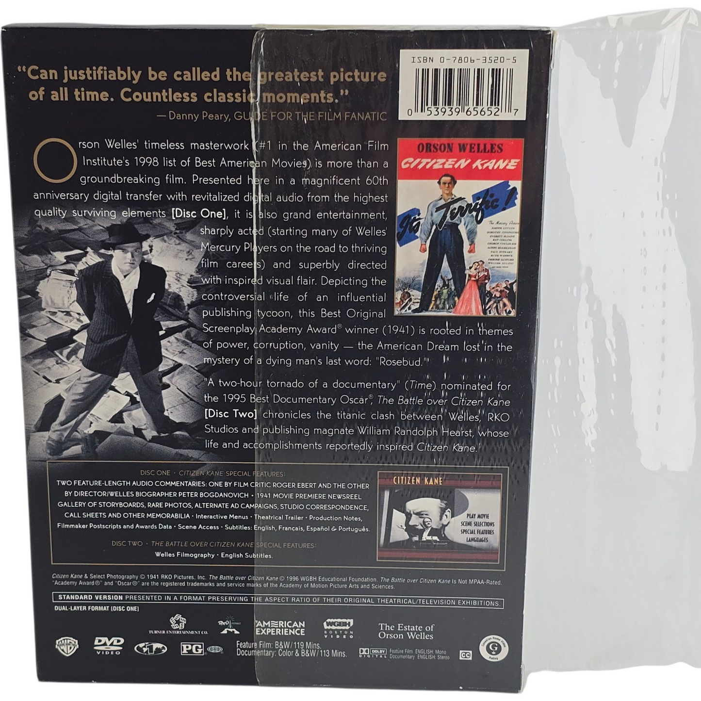 Citizen Kane DVDDigiPack 2-Disc Special Edition Orson Welles Zone 2