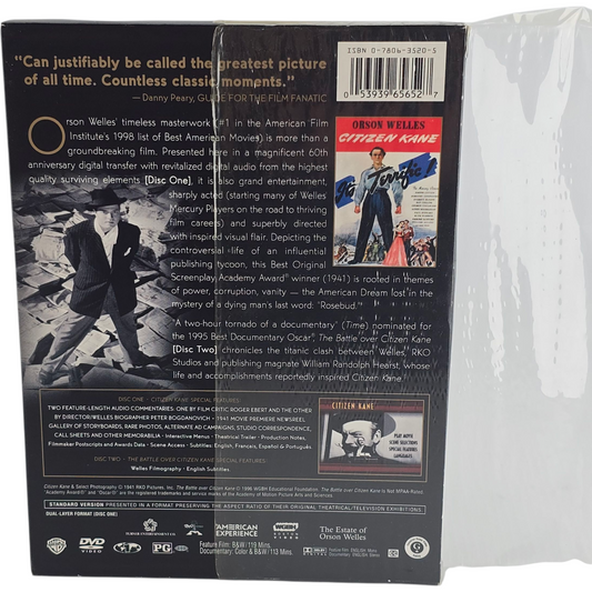 Citizen Kane Coffret 2 DVD Digipack 60e anniversaire – Zone 1 US