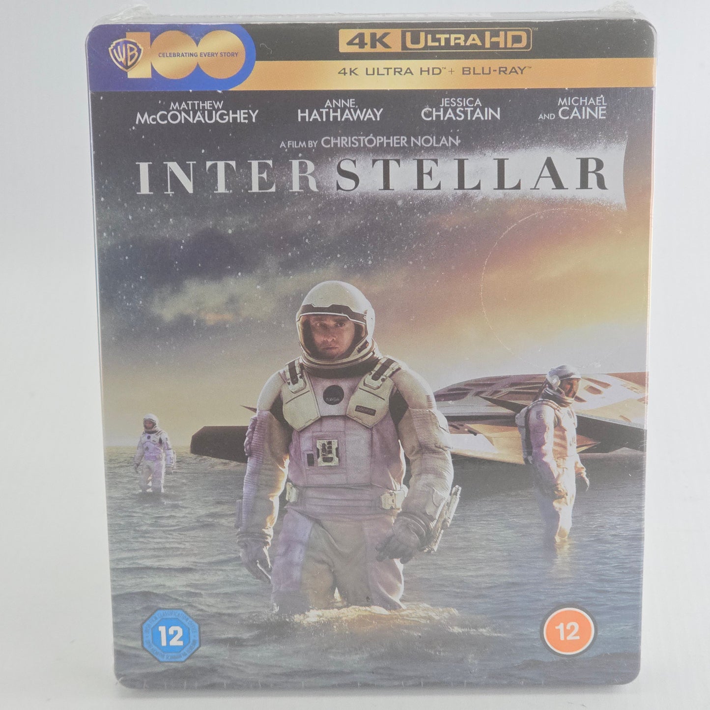 Interstellar 4K Ultra HD + Blu-ray SteelBook Christopher Nolan Limited Edt Libre