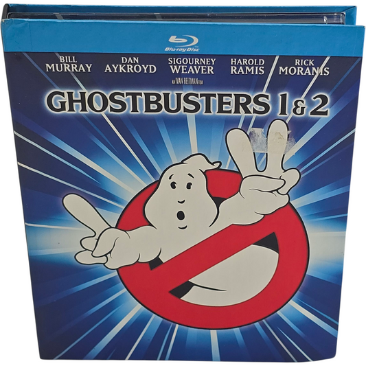 Ghostbusters 1 & 2 Blu-ray DigiBook 2 Films Zone A US Import