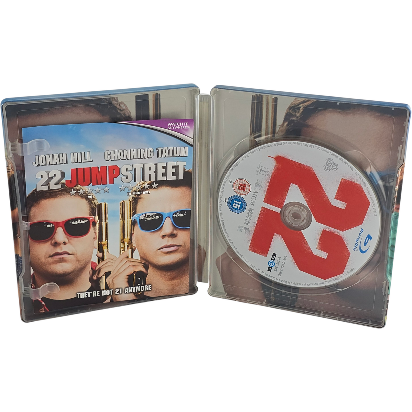 22 Jump Street SteelBook Blu-ray Zavvi Ltd Edition 4,000 Ex  Zone B