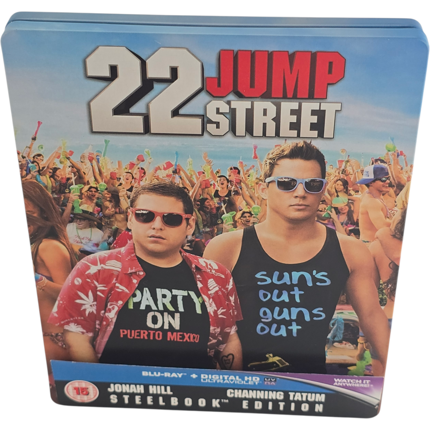 22 Jump Street SteelBook Blu-ray Zavvi Ltd Edition 4,000 Ex  Zone B