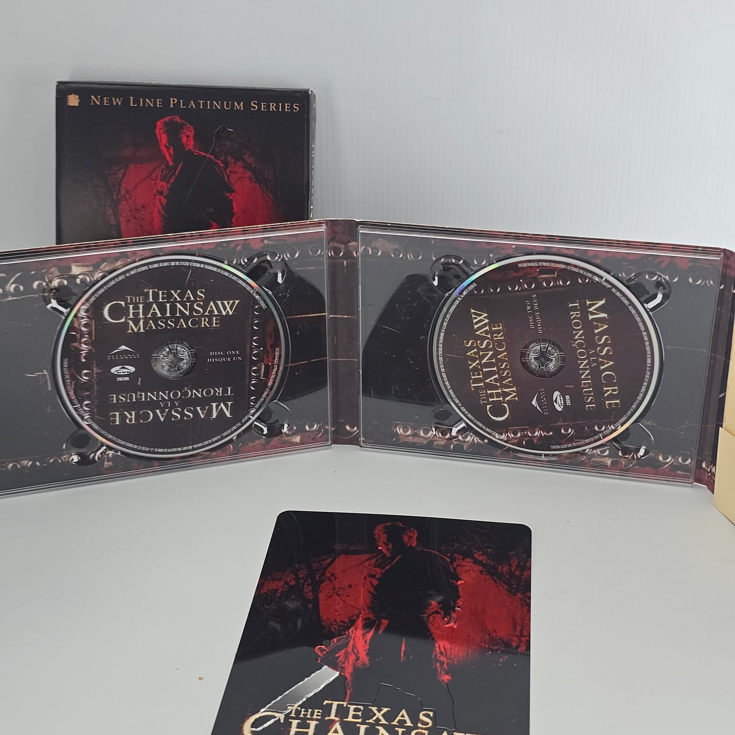 The Texas Chainsaw Massacre DVD DigiPack Collector's Platinum Zone 1 [-18] US Import