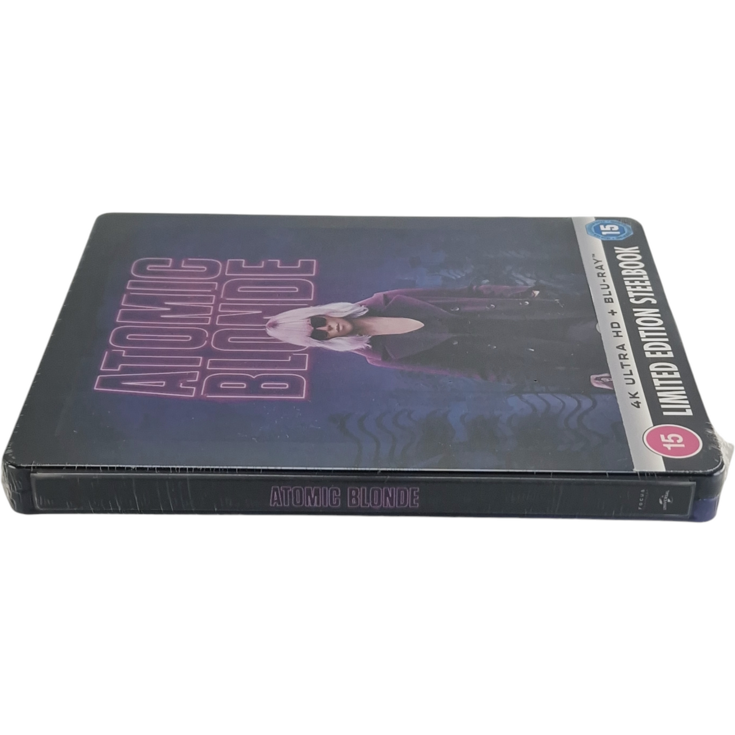 Atomic Blonde 4K Ultra HD + Blu-ray Steelbook Débossé Charlize Theron 2024  B
