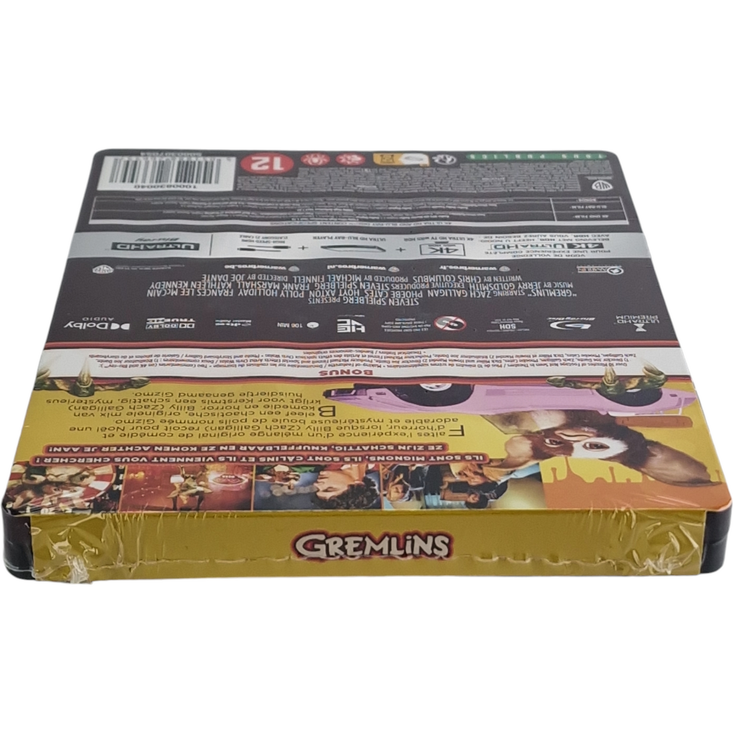 Gremlins 1984  Édition limitée Steelbook 4 K UHD + Blu-ray  Zone B