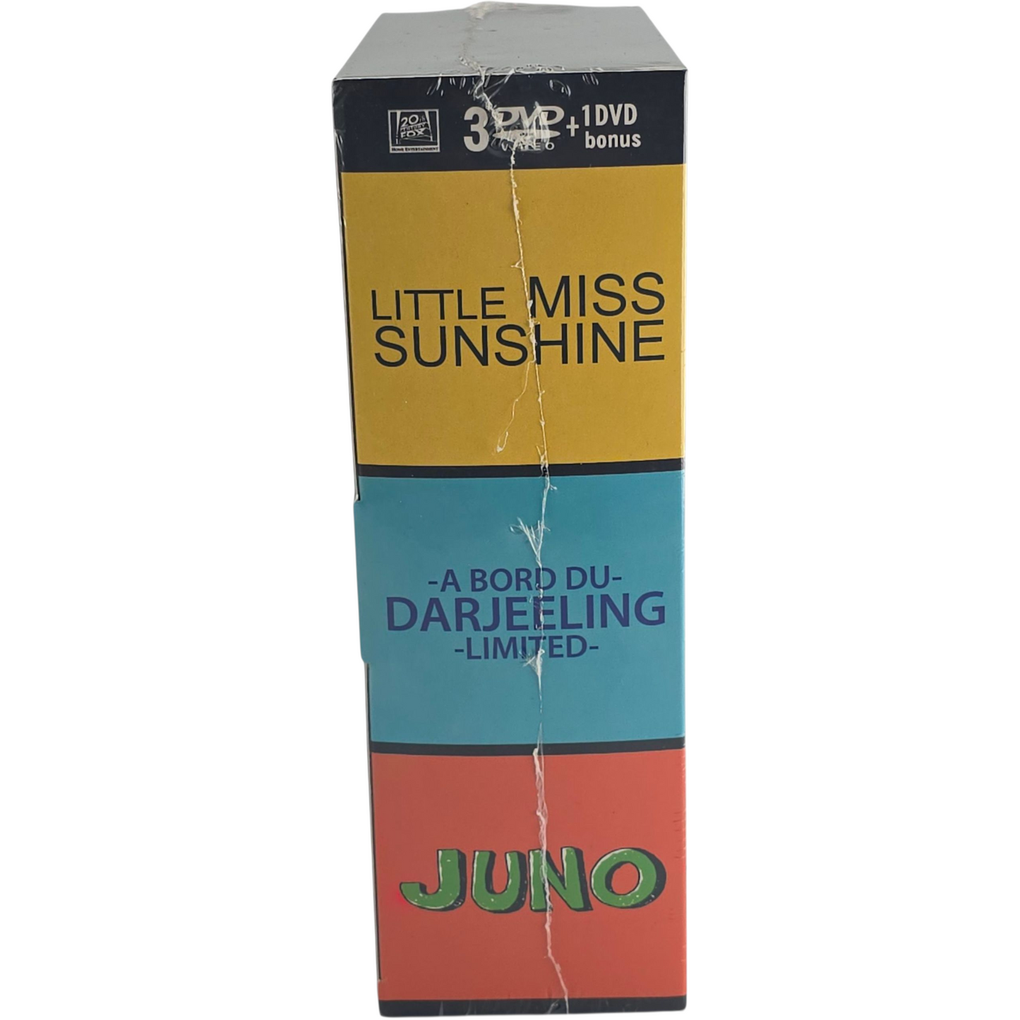 Coffret 3 Films DVD Little Miss Sunshine + A bord du Darjeeling + Juno + bonus Zone B