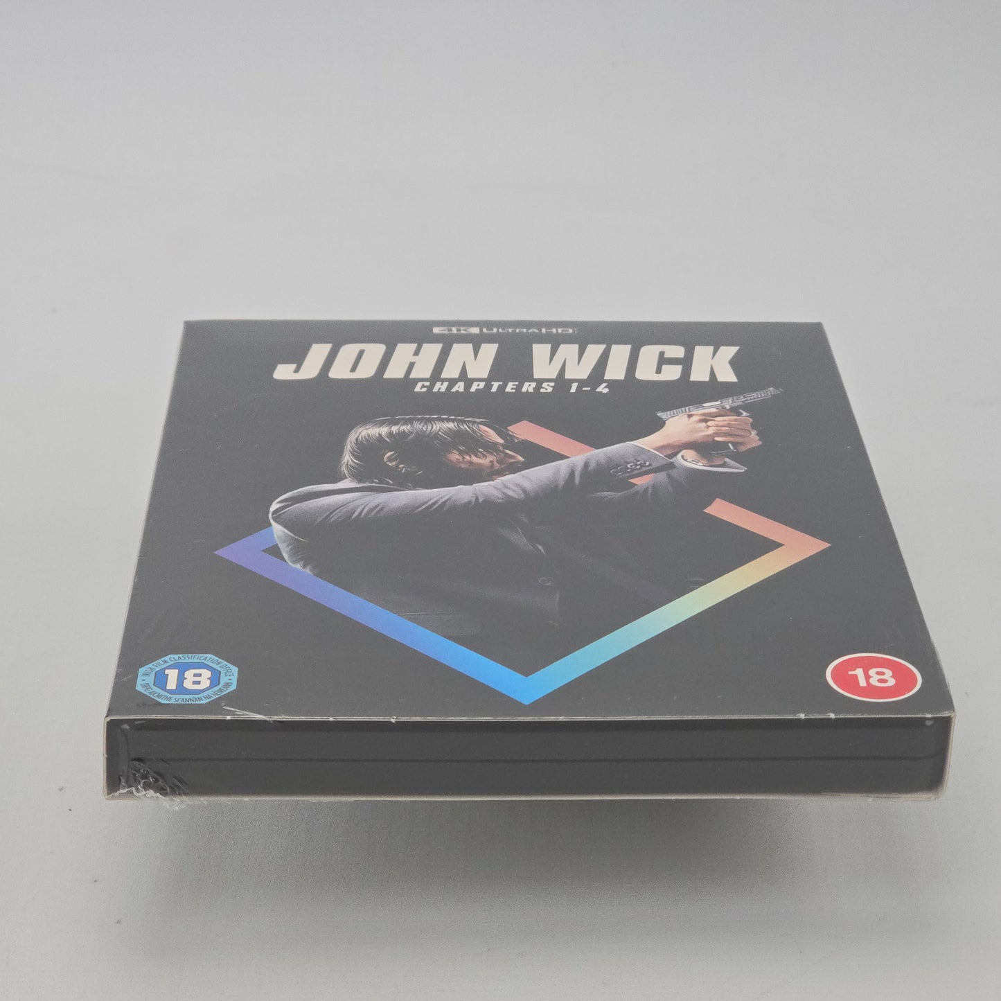 John Wick: Chapters 1-4   4K Ultra HD + Blu-ray  Keanu Reeves Zone B [-18]