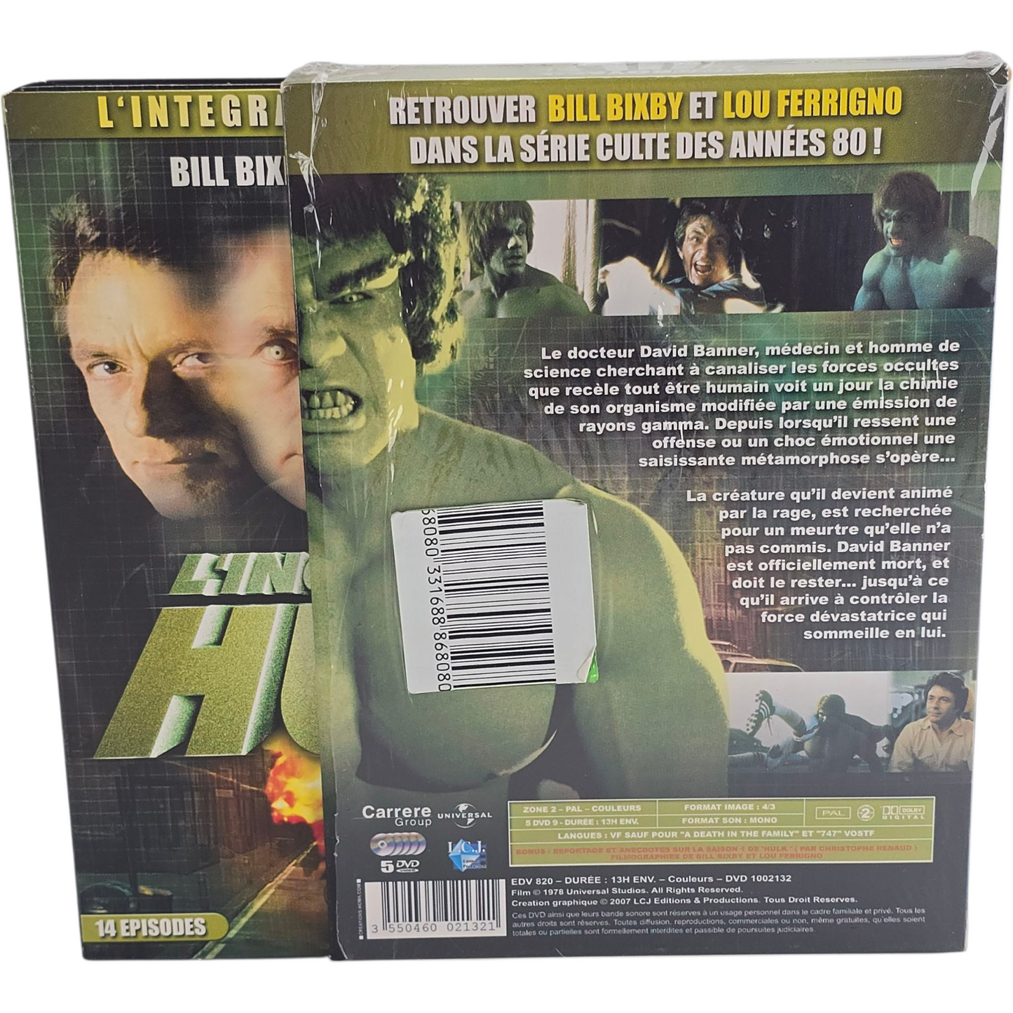 l'incroyable Hulk-Saison 5 DVD Bill Bixby, Lou Ferrigno  Zone 2