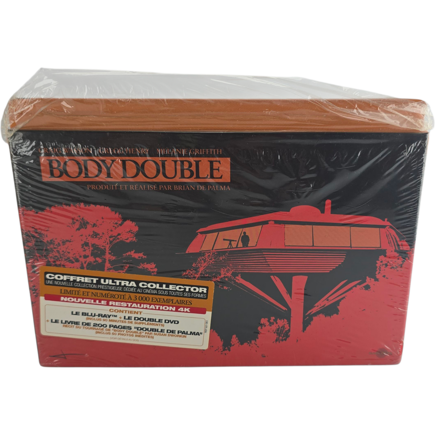 Body Double Coffret Ultra Collector Blu-ray + DVD + Livre Brian De Palma Zone B