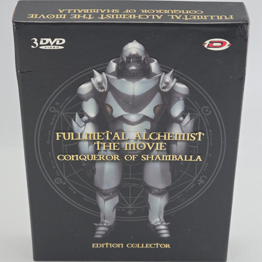 Fullmetal Alchemist : Conqueror Of Shamballa édition Collector 3 X DVD  Zone 2