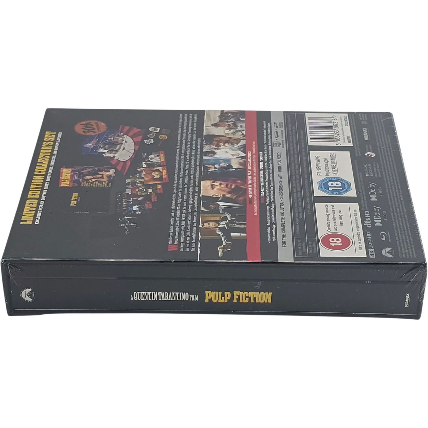 Pulp Fiction 4K UHD + Blu-ray - Ed. Limitée Tarantino - Collector UK [-18] B