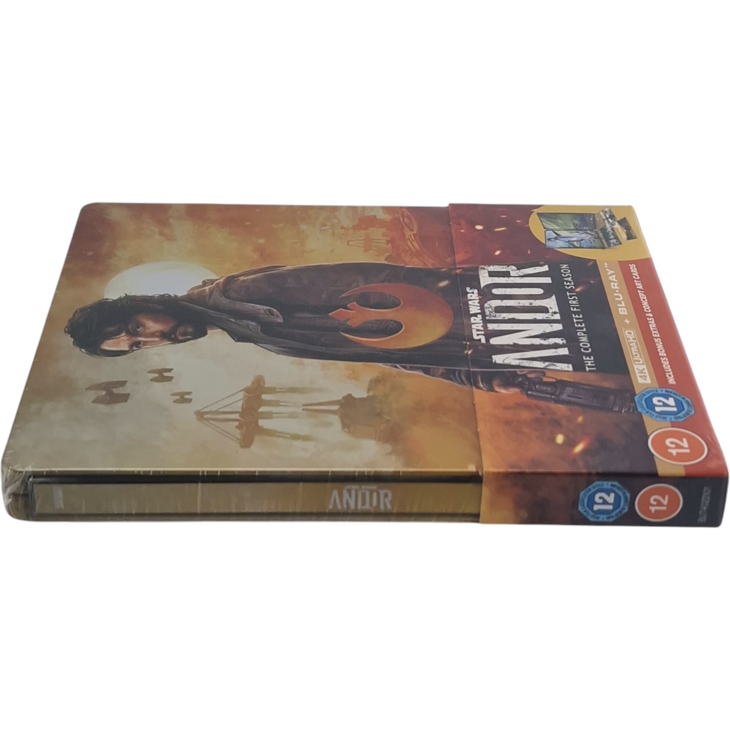 Andor: Saison 1 Complètes SteelBook Embossé 4K Ultra HD + Blu-ray Disney Zone B