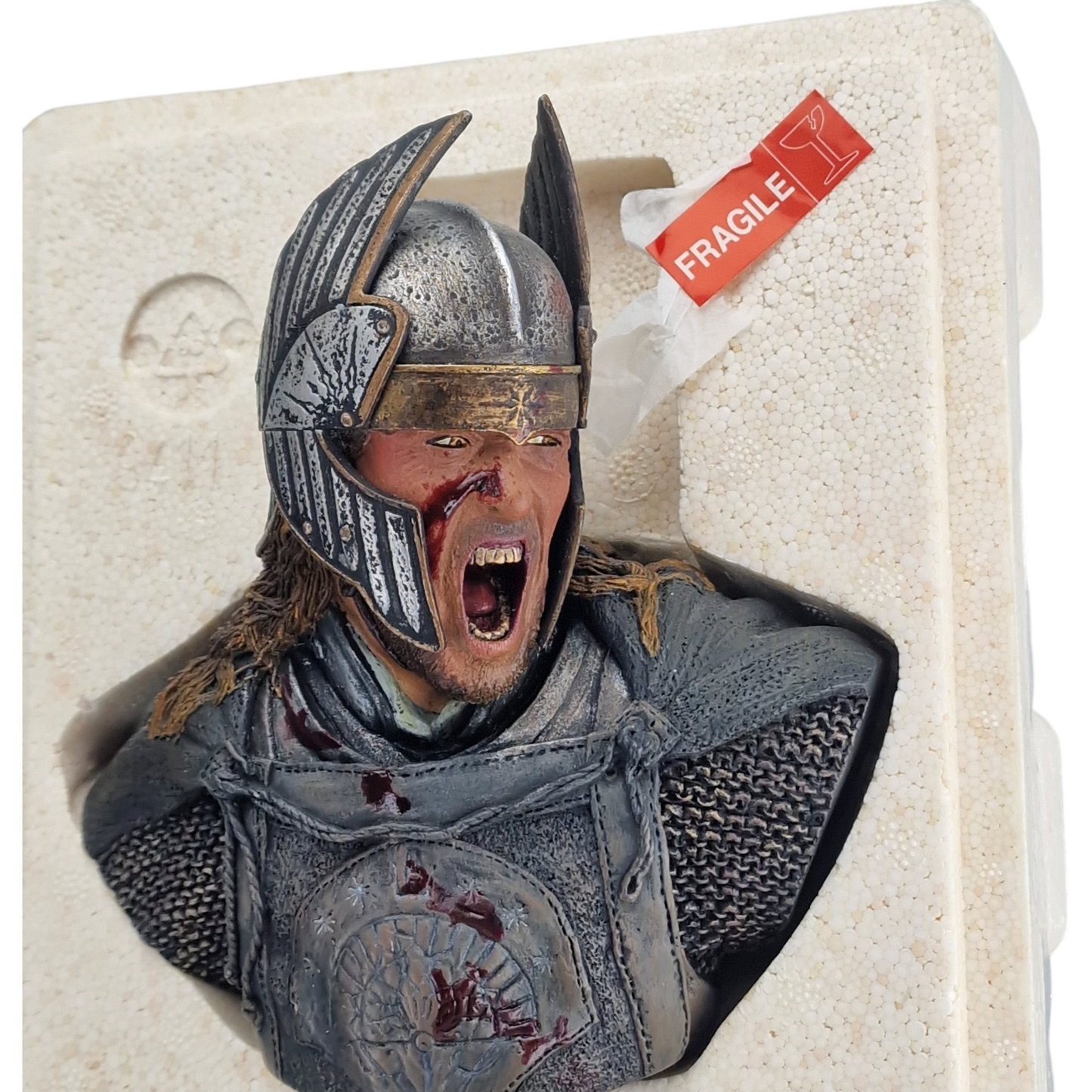 Seigneur des Anneaux Buste Resine Numenorean Infantryman Sideshow Weta  Polystone 1/4