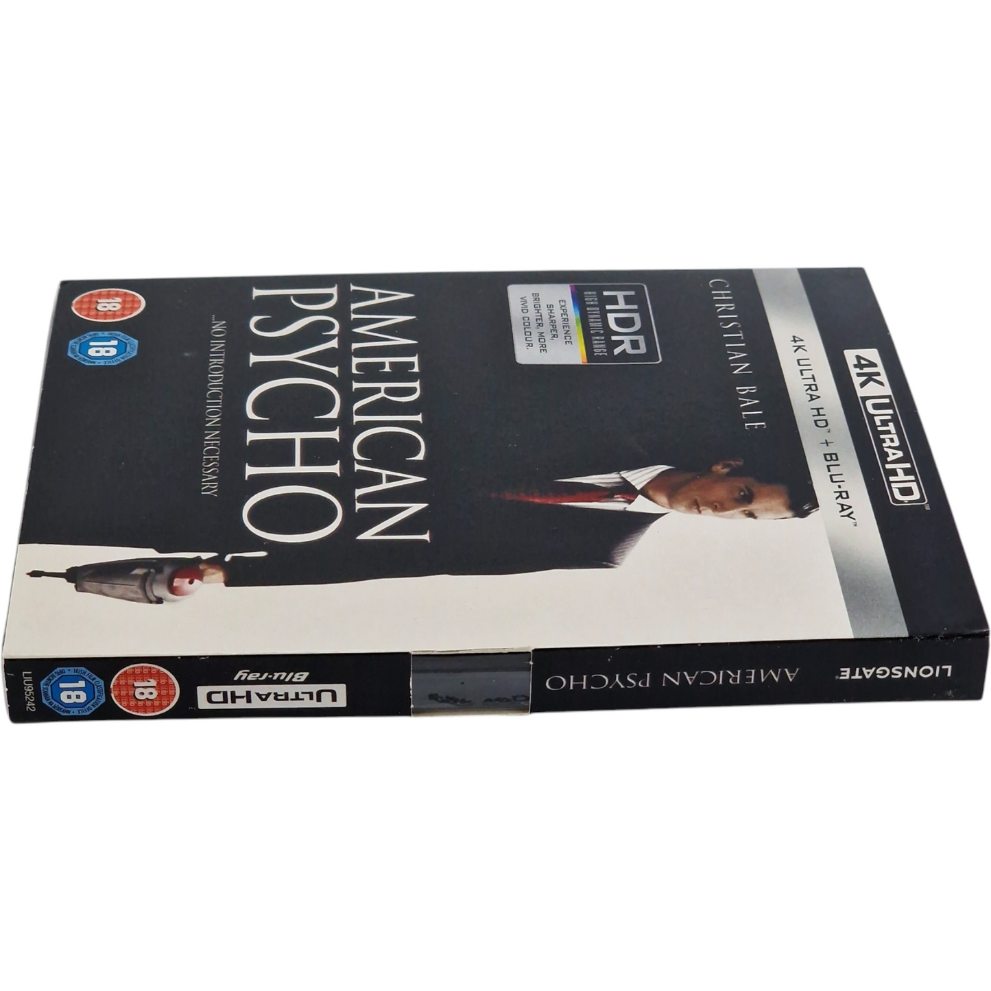 American Psycho 2000  4K Ultra HD + Blu-ray +[étui] Christian Bale [-18] Zone B