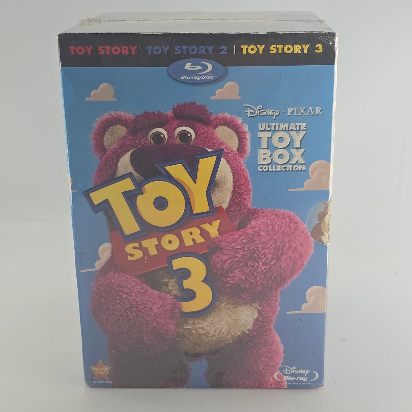 Toy Story Trilogy t Blu-ray + DVD + Ultimate Toy Box Collection  Zone A Disney
