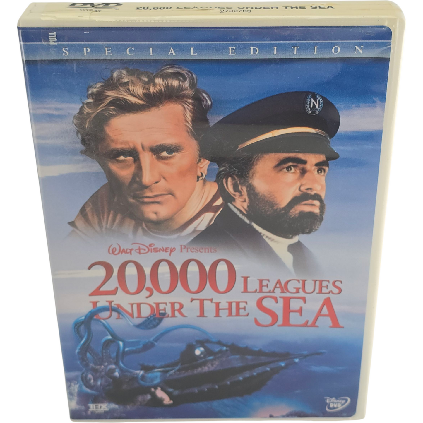 20,000 Leagues Under the Sea DVD Disney Kirk Douglas Zone 1 US Import