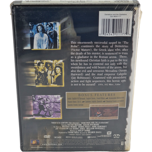 Les Gladiateurs – Boîtier Amaray DVD – vue 3
