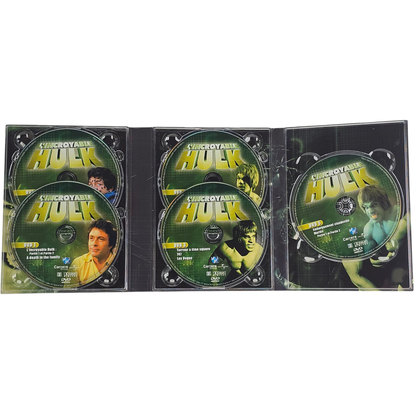 l'incroyable Hulk-Saison 5 DVD Bill Bixby, Lou Ferrigno  Zone 2