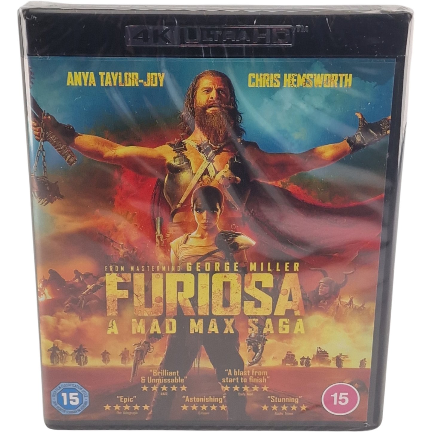 Furiosa : A Mad Max Saga 4K Ultra HD + [étui] Chris Hemsworth 2024 Region Libre