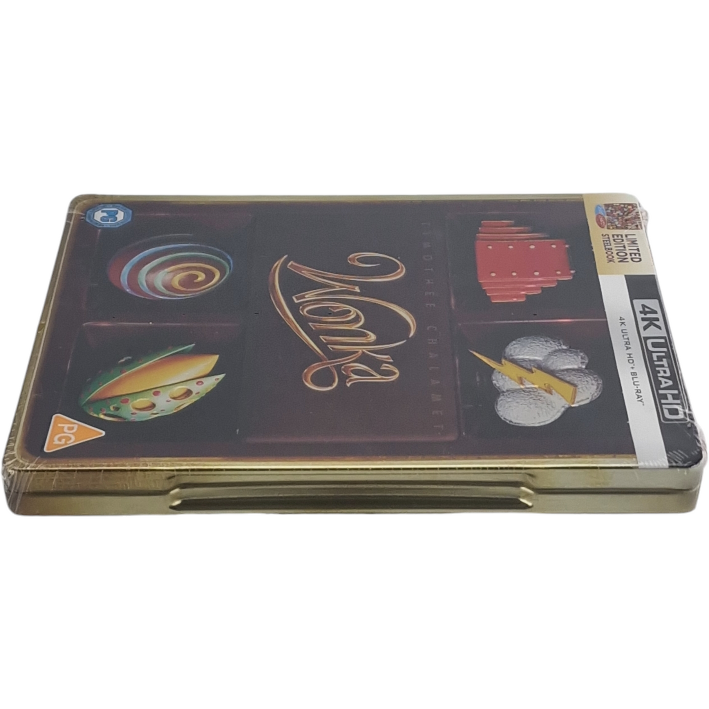 Wonka 4K Ultra HD + Blu-ray Steelbook Débossé Timothée Chalamet Édt Ltd  Libre