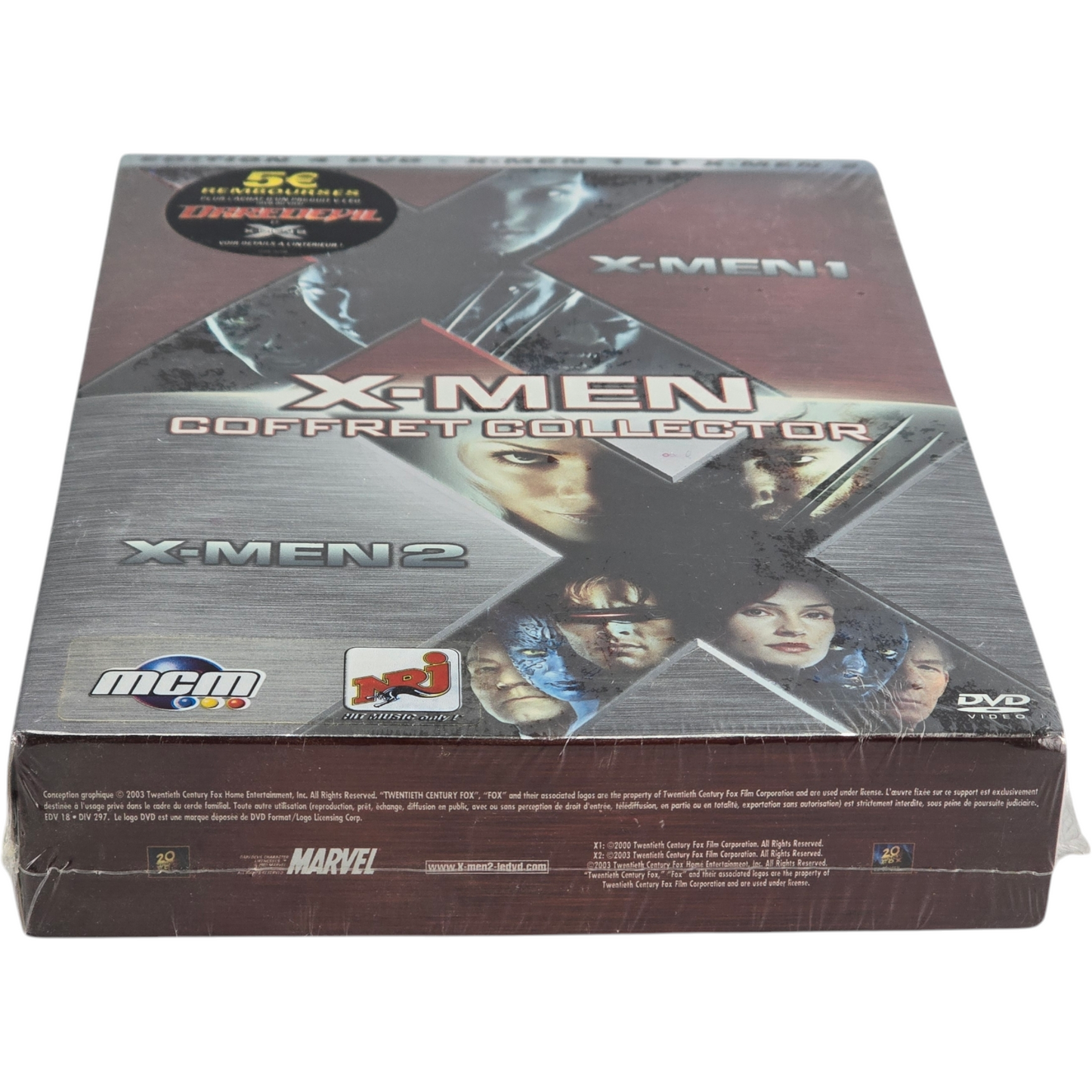 X-Men, X-Men 2: Pack 4 X DVD Coffret Collector Bryan Singer Marvel 2003 B Zone