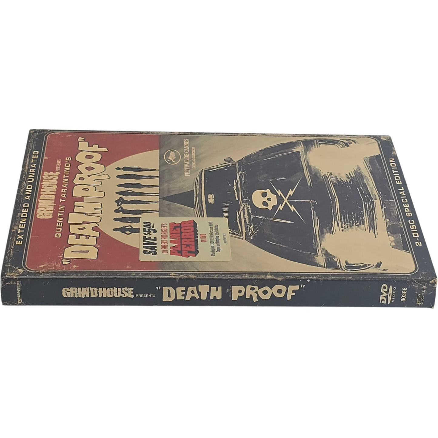 Death Proof DVD Collector's Extended Unrated 2-Disc Special Zone 1 [ -18]