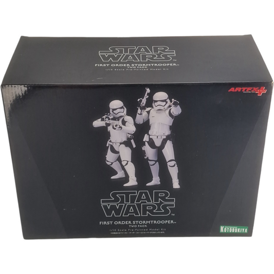 Star Wars -Artfx+ First Order Stormtrooper statue Kotobukiya l'échelle 1:10 Ensemble de 2, blanc Neuf