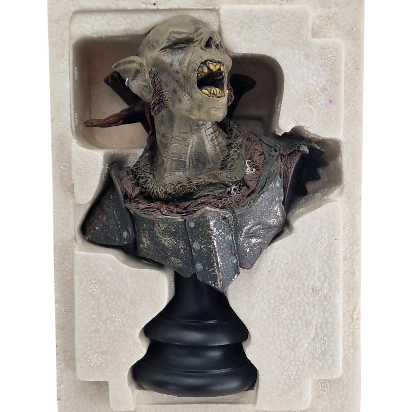 Seigneur des Anneaux Buste Resine Orc Soldier Sideshow Weta  Polystone 1/4