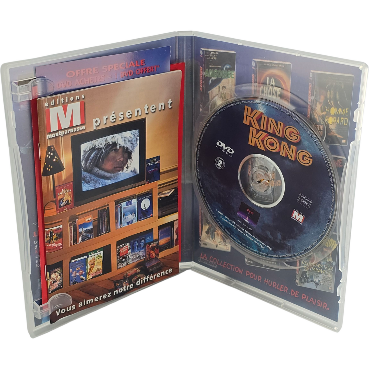 King Kong DVD Fay Wray, Bruce Cabot  Zone 2