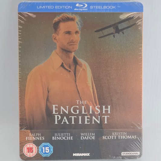 Le Patient anglais SteelBook Blu-ray UK Ralph Fiennes Juliette Binoche