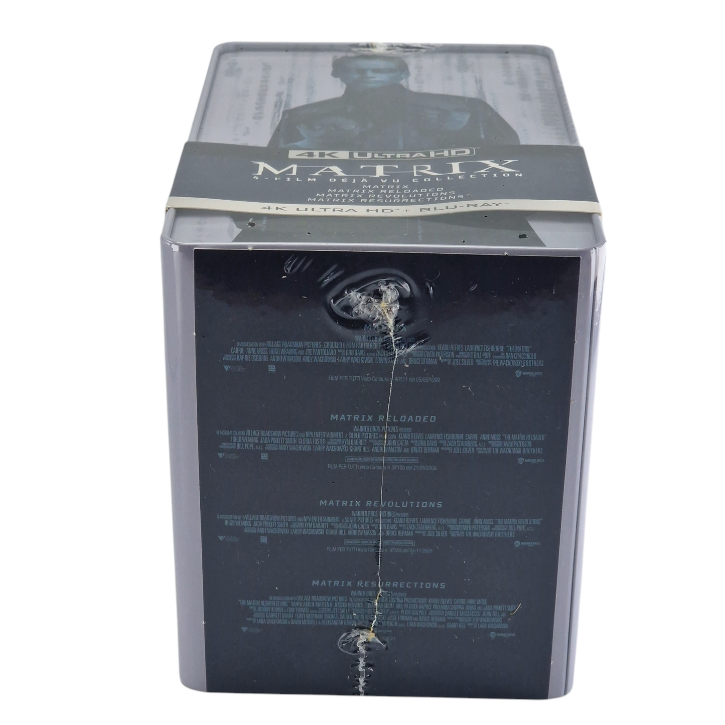 The Matrix: 4-Film : Steelbook 4K Ultra HD+Blu-ray Collector Déjà Vu Collection  B