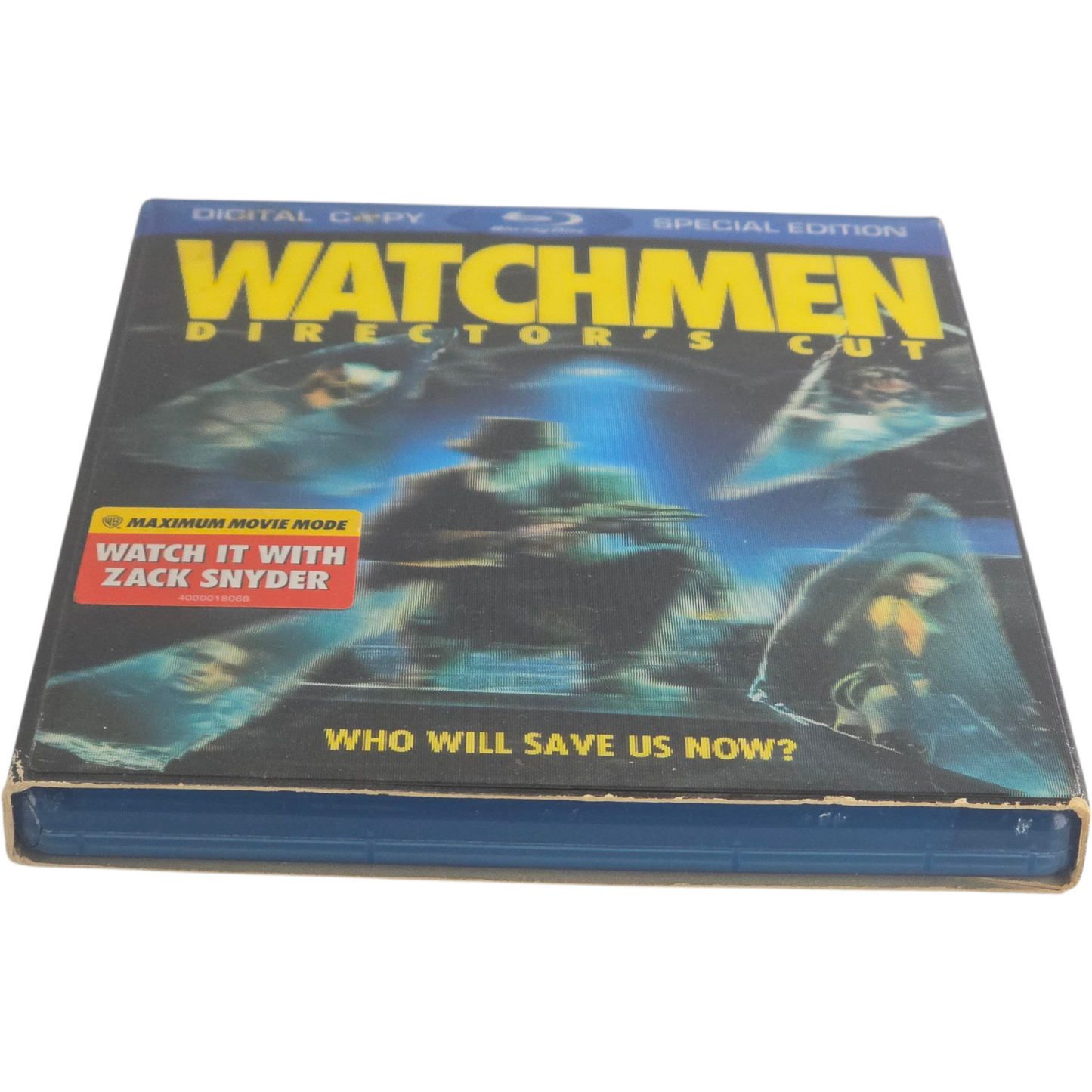 Watchmen Blu-ray + sleeve cover lenticular Director's Cut Zone 1 US Import