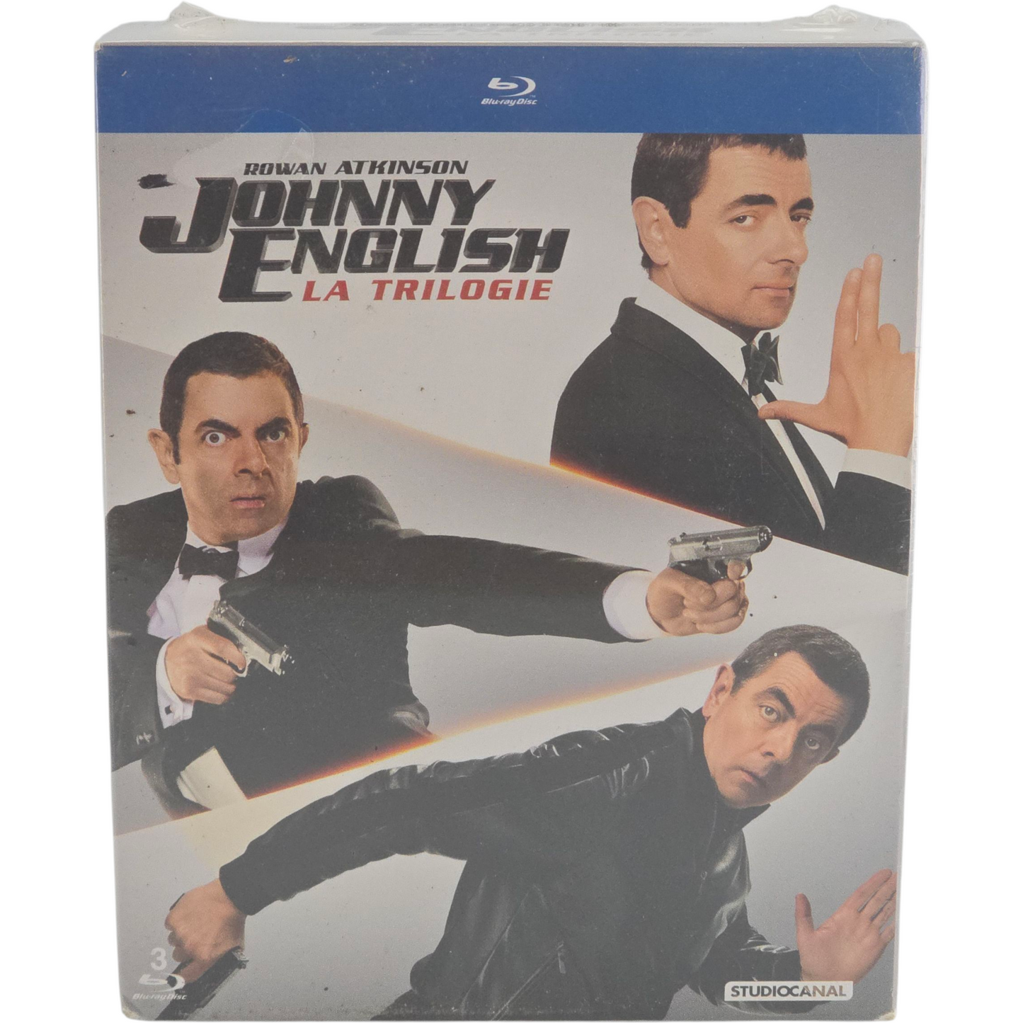Johnny English-La trilogie Blu-Ray Rowan Atkinson Zone B