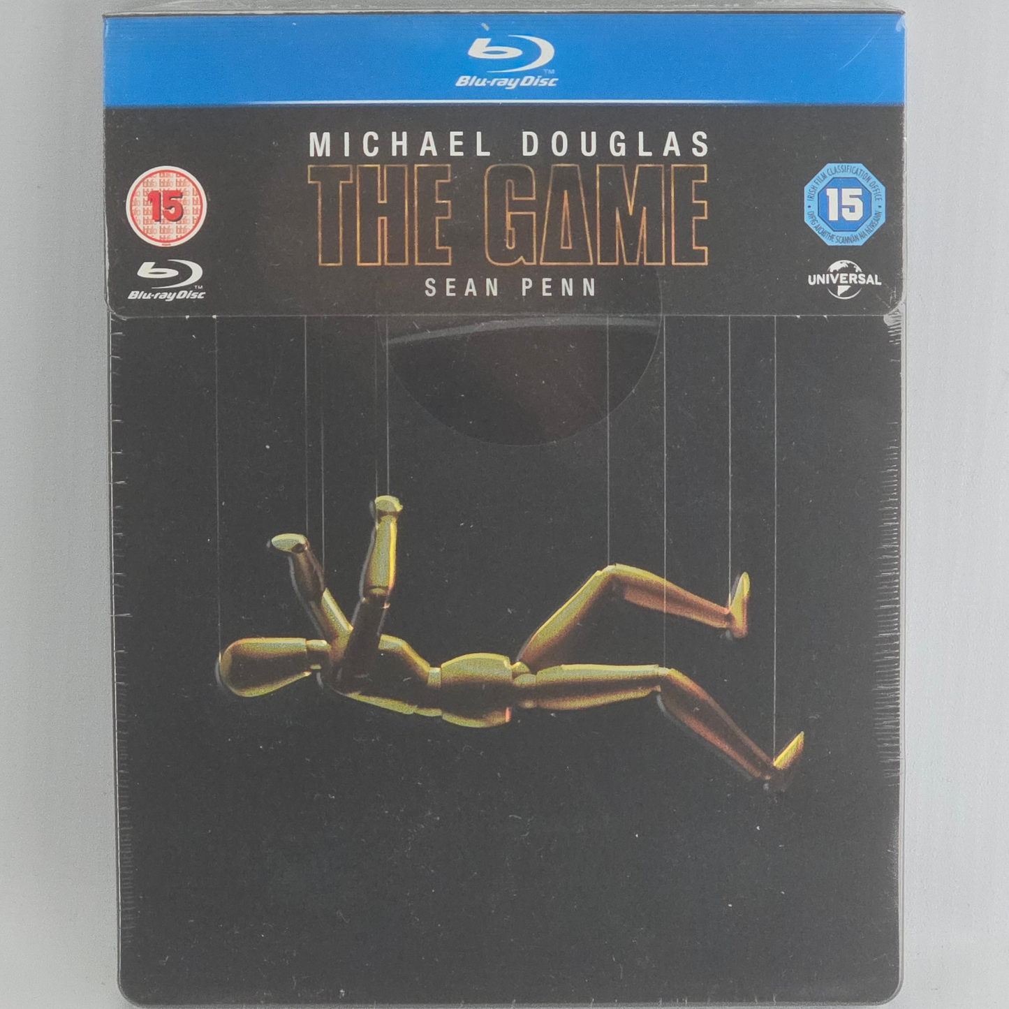 The Game SteelBook Débossé Blu-ray Zavvi  Michael Douglas, Sean Penn Zone Libre