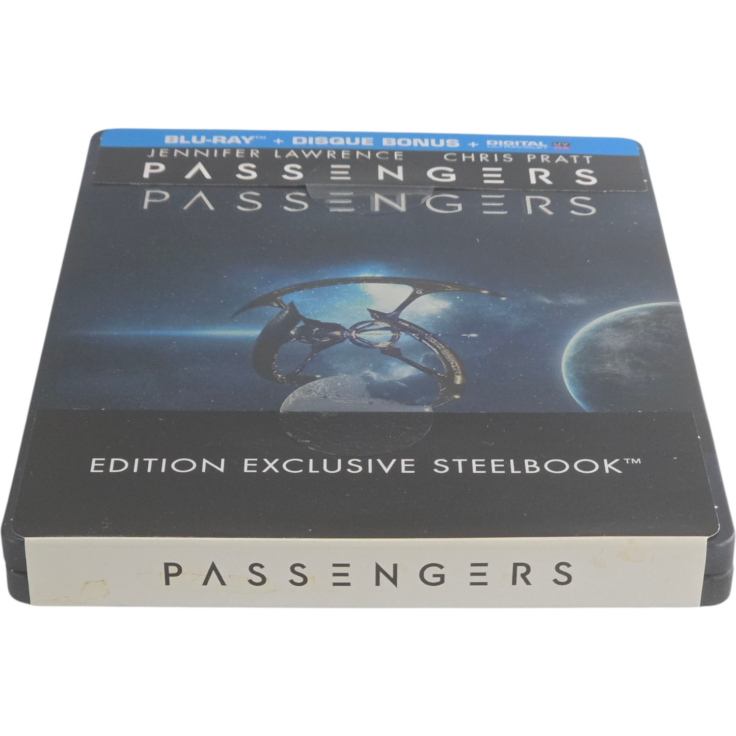 Passengers Blu-ray Steelbook Débossé Édt Ltd Jennifer Lawrence,Chris Pratt B