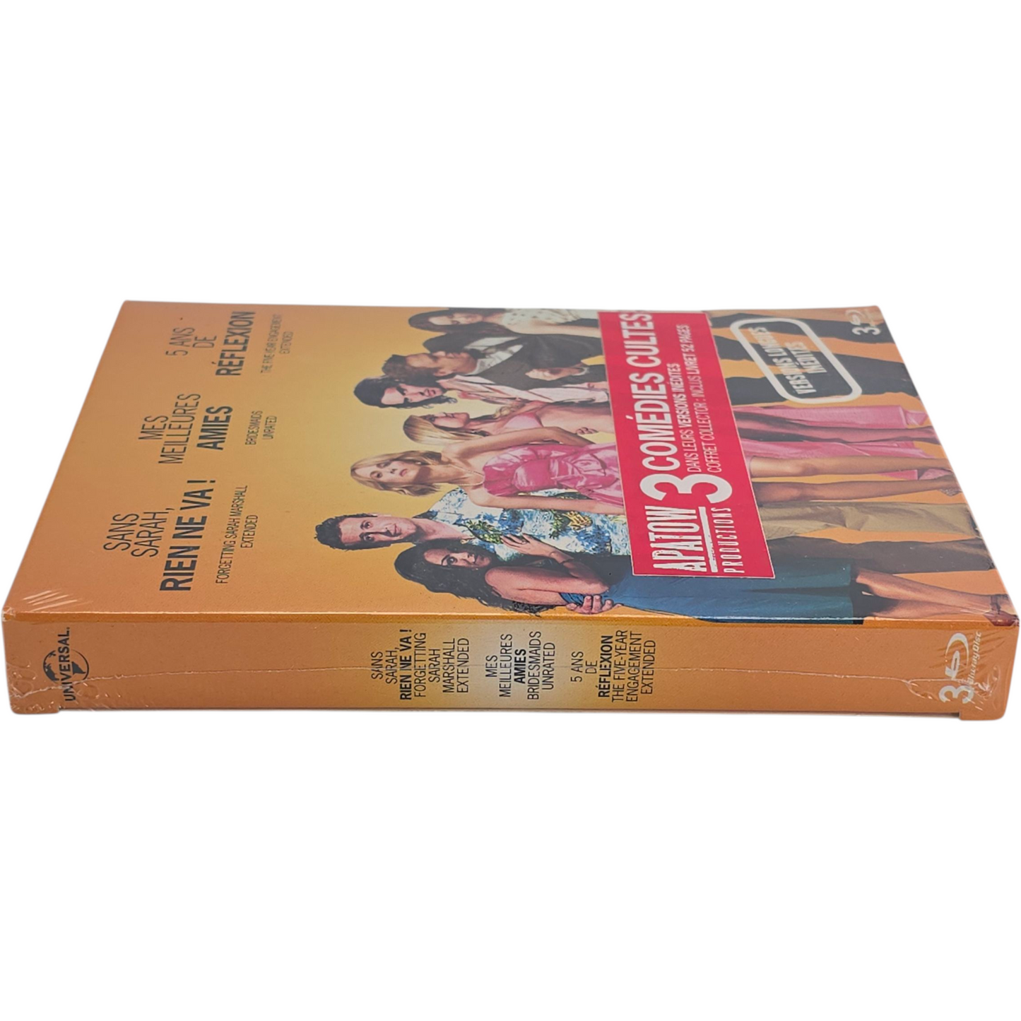 Elephant Films-Coffret 3 Blu-ray Apatow Productions + livret 52 pages  Zone B