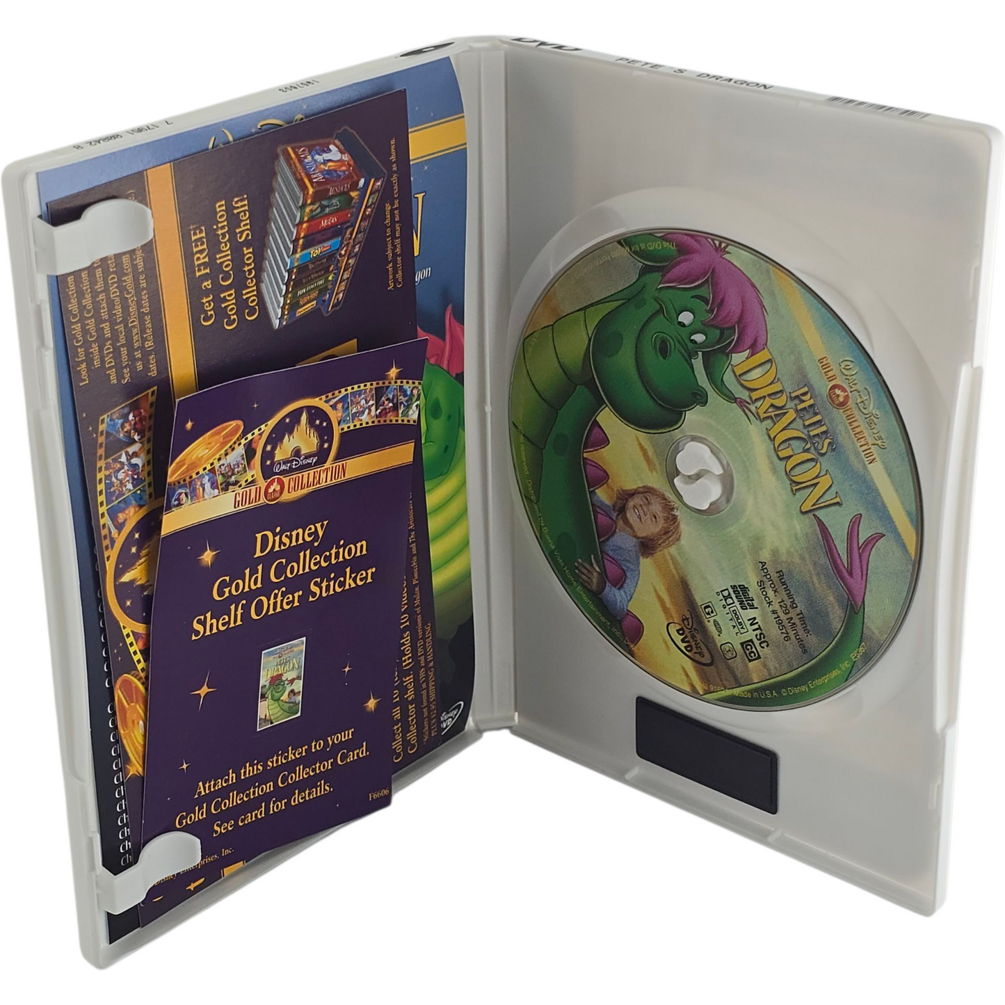 Pete's Dragon DVD Disney Gold Classic Collection Zone 1 US Import