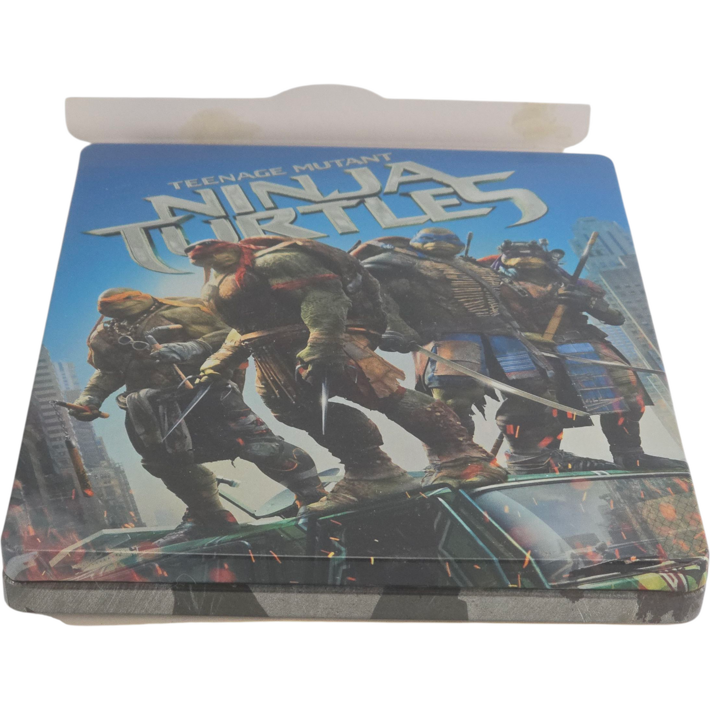Teenage Mutant Ninja Turtles Steelbook Blu-ray 3D + Blu-ray + DVD  Zone B