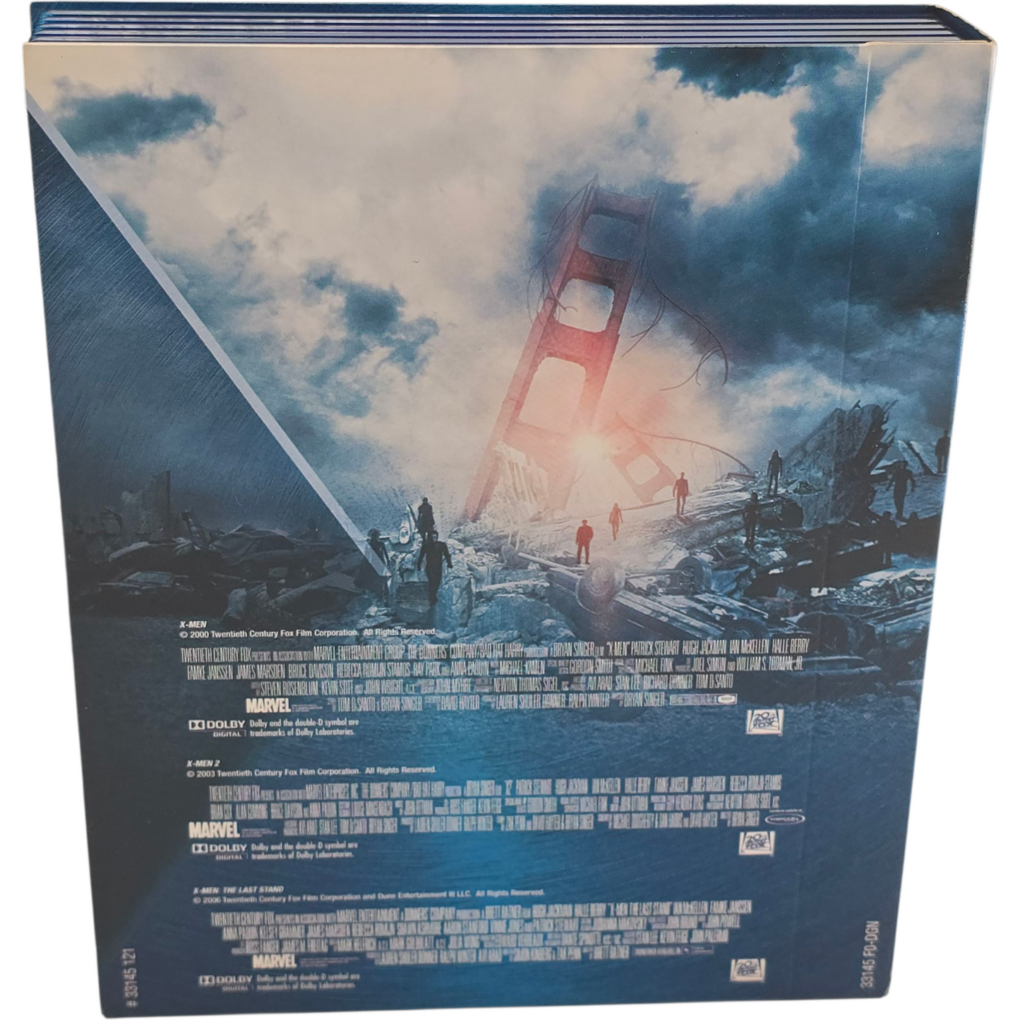 X-Men Trilogie 6 Blu-ray DigiPack X-Men 1 + 2 + L'affrontement final Édt Ultime Zone 2