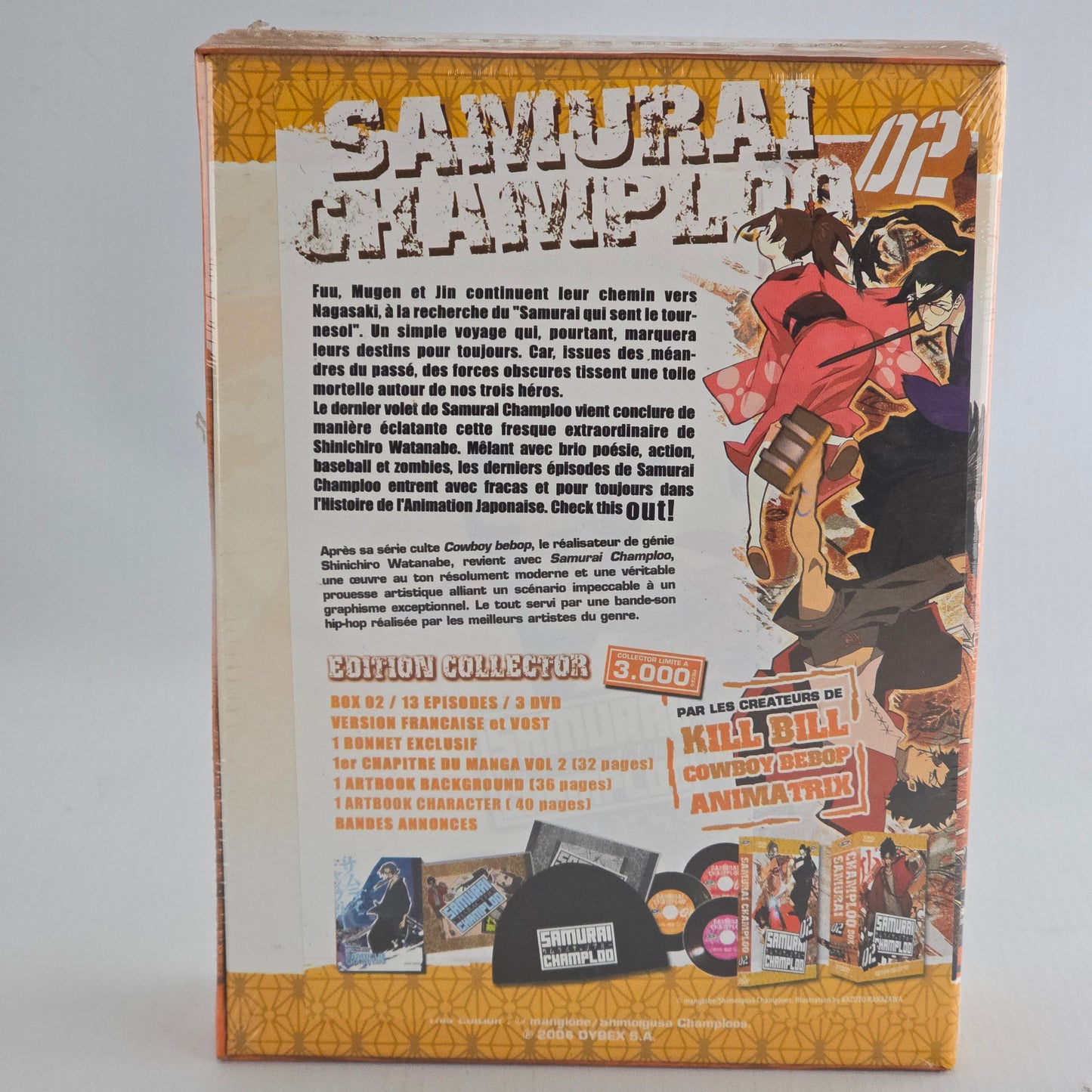 Samurai champloo coffret 2 - Coffret Collector 3 DVD 13 Épisodes Zone 2
