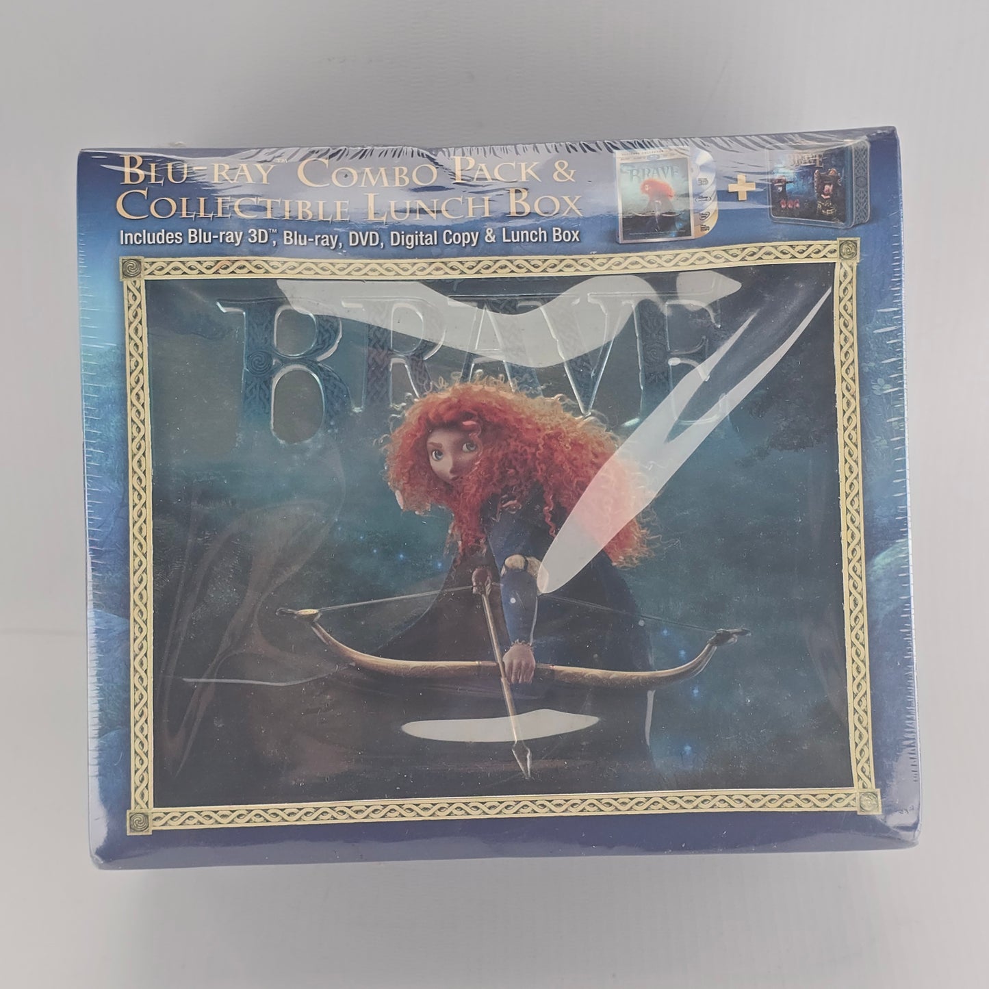 Brave Collector edt 5 Disques Blu-ray 3D+ 2D + DVD + Lunch Box  Zone A Disney