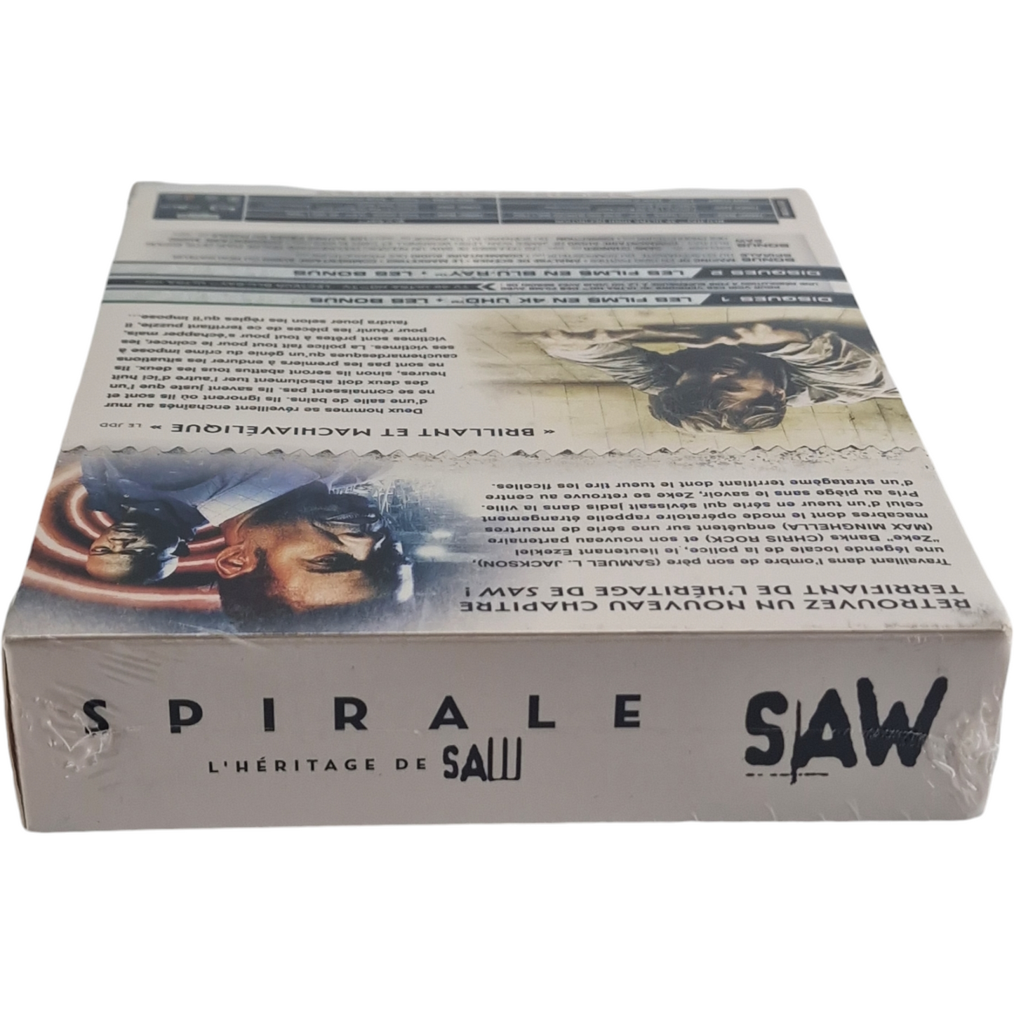 Spirale : l'héritage de Saw + Saw -4K Ultra HD +Blu-ray SteelBook Édition B[-18] Zone