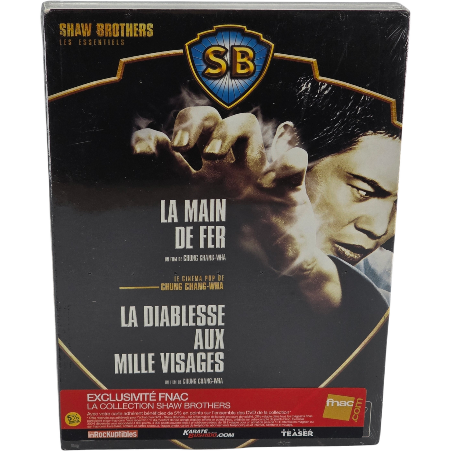 La main de fer + La diablesse aux mille visages DVD Cinéma pop  Chung Chang-Wha