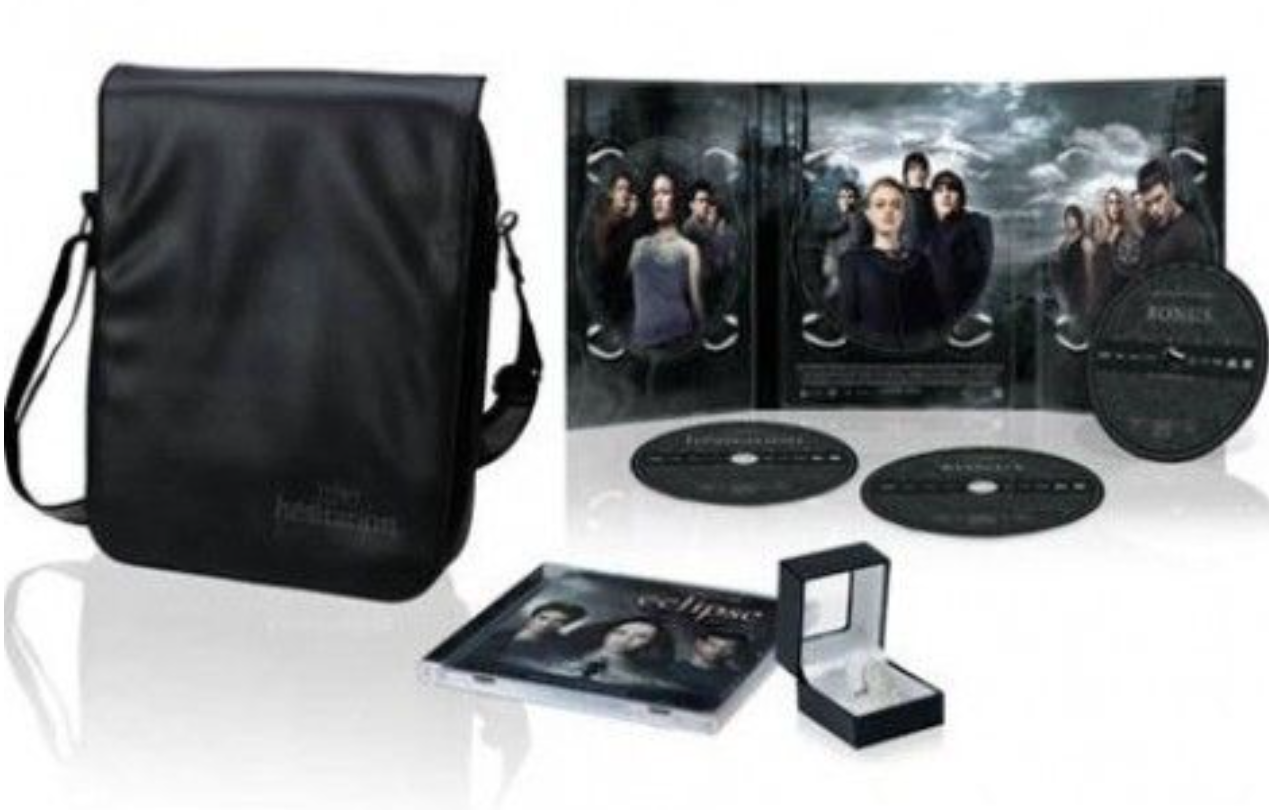 Twilight - Chapitre 3 - DVD + CD Edt Ultime Ltd + pochette en simili cuir Zone 2