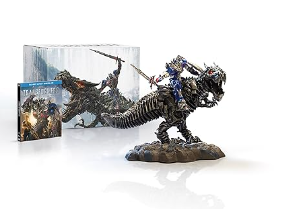 Transformers: Age of Extinction Blu-ray + DVD + Collectible Statue Zone A