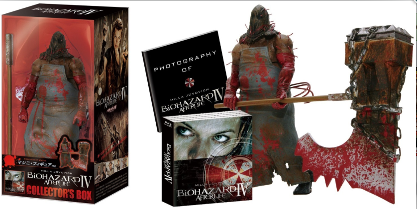 Resident Evil Afterlife Biohazard IV Collector Blu-ray A + DVD Zone 2 Japan[-18]