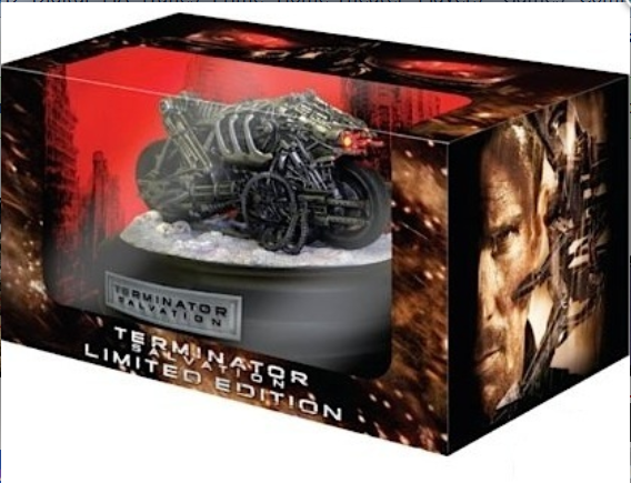 Terminator : Renaissance Blu-ray +DVD Coffret avec moto Collector  Zone B