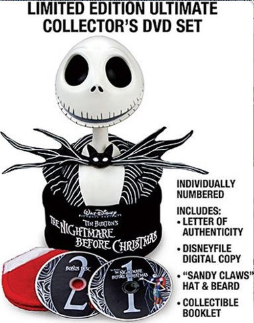 The Nightmare Before Christmas  DVD Set Edt Collector's Limited  Zone 1 Disney